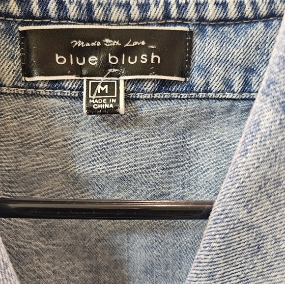 Vintage Light weight denim cropped jacket - Picture 4 of 7